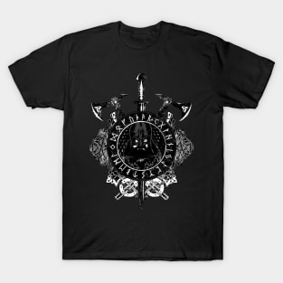 Viking Way, Warrior Head, Norse T-Shirt